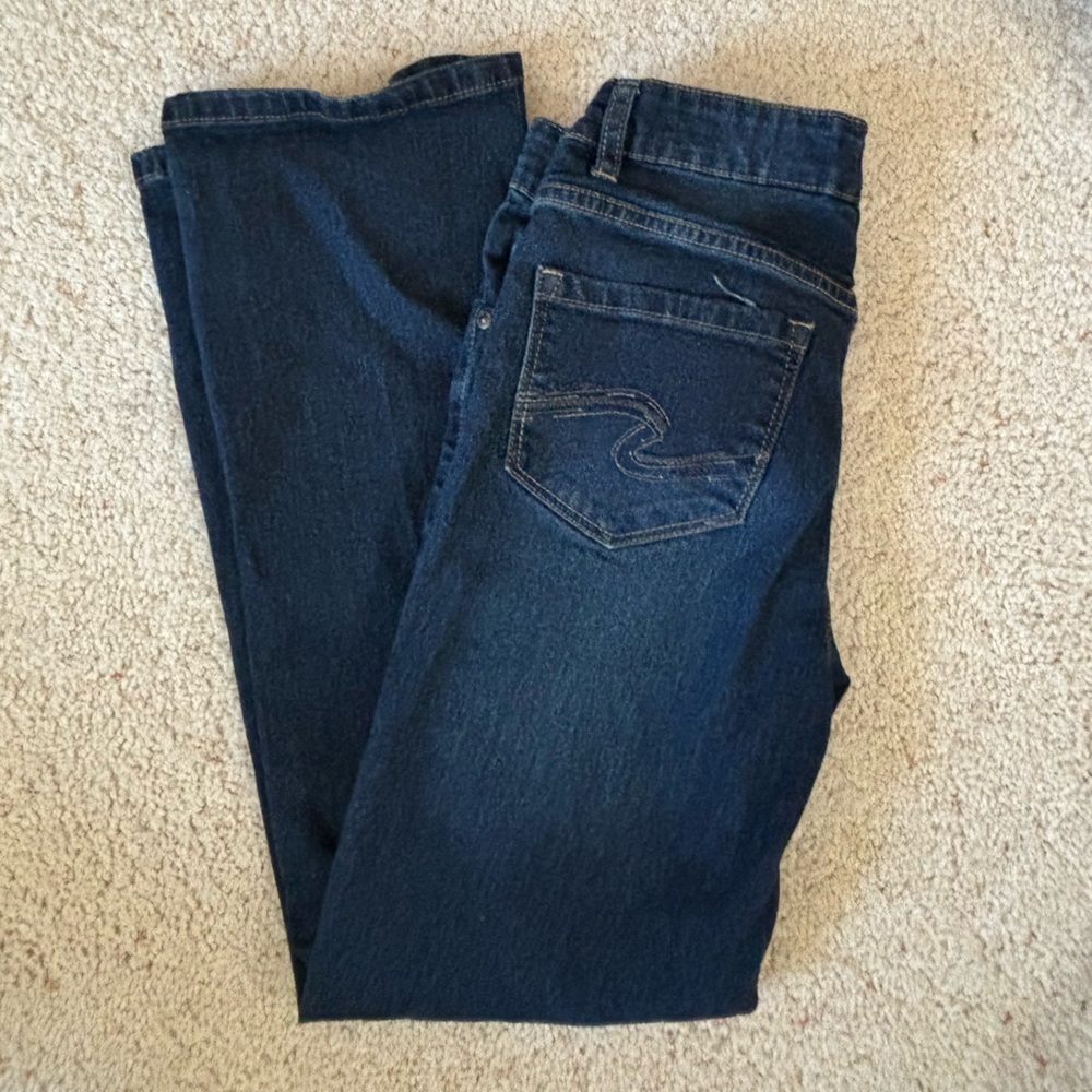 Silver jeanss